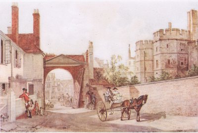 Una escena en Windsor c.1760 de Paul Sandby